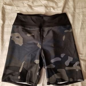 Camo bike shorts